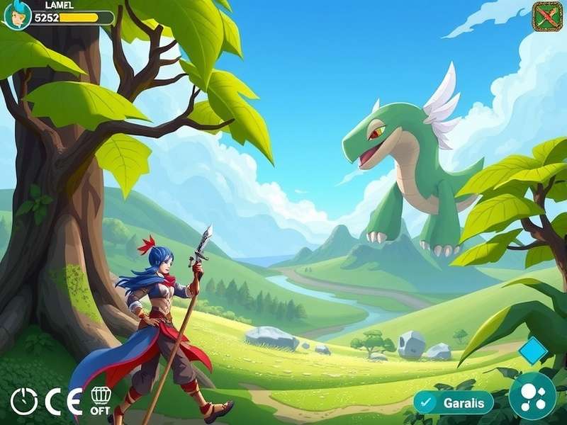 Leafy Legends Game Screenshot